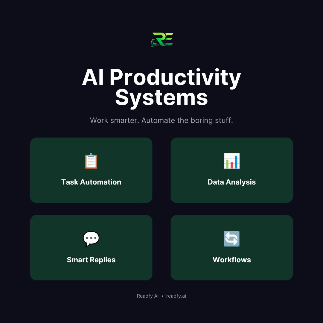 Readfy AI Ecosystem — 5 AI Products + 2 Free Bonuses