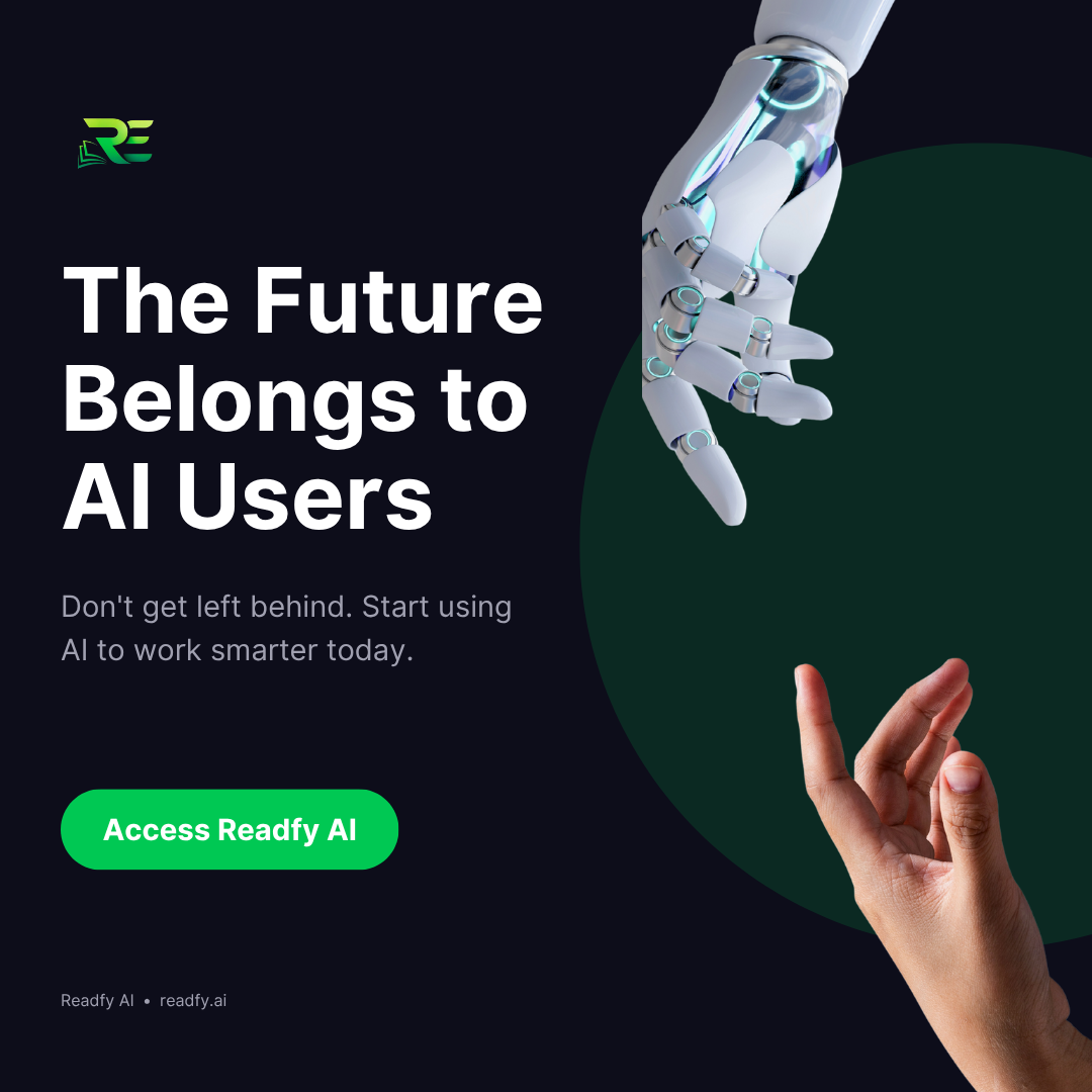 Readfy AI Ecosystem — 5 AI Products + 2 Free Bonuses